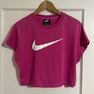 Nike Pink Crop Top